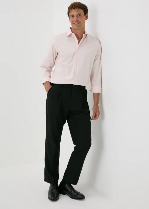 Taylor & Wright Pink Regular Shirt - S Image 4