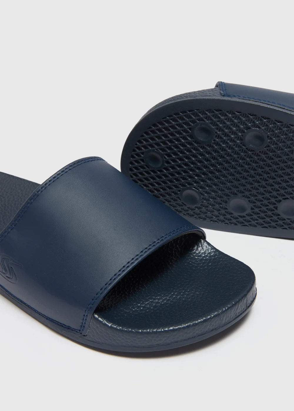 Souluxe Navy Sliders - Size 6 Image 2