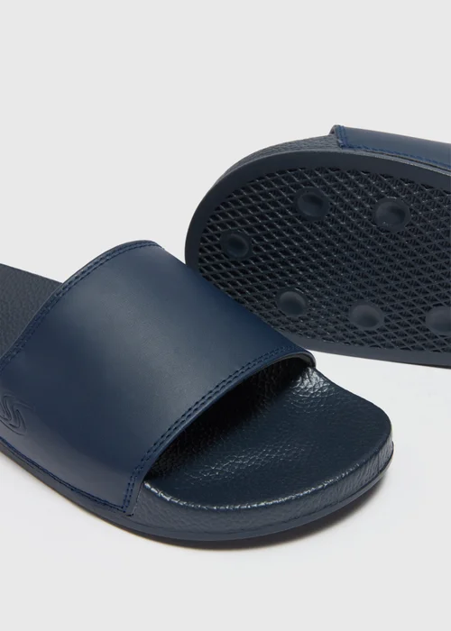 Souluxe Navy Sliders - Size 6 Image 2
