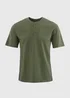 Khaki Grandad T-Shirt - S Image 5