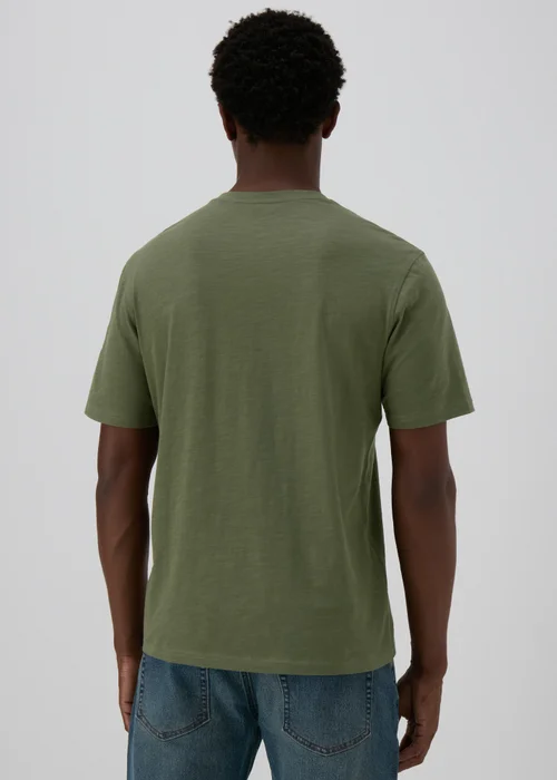 Khaki Grandad T-Shirt - S Image 2
