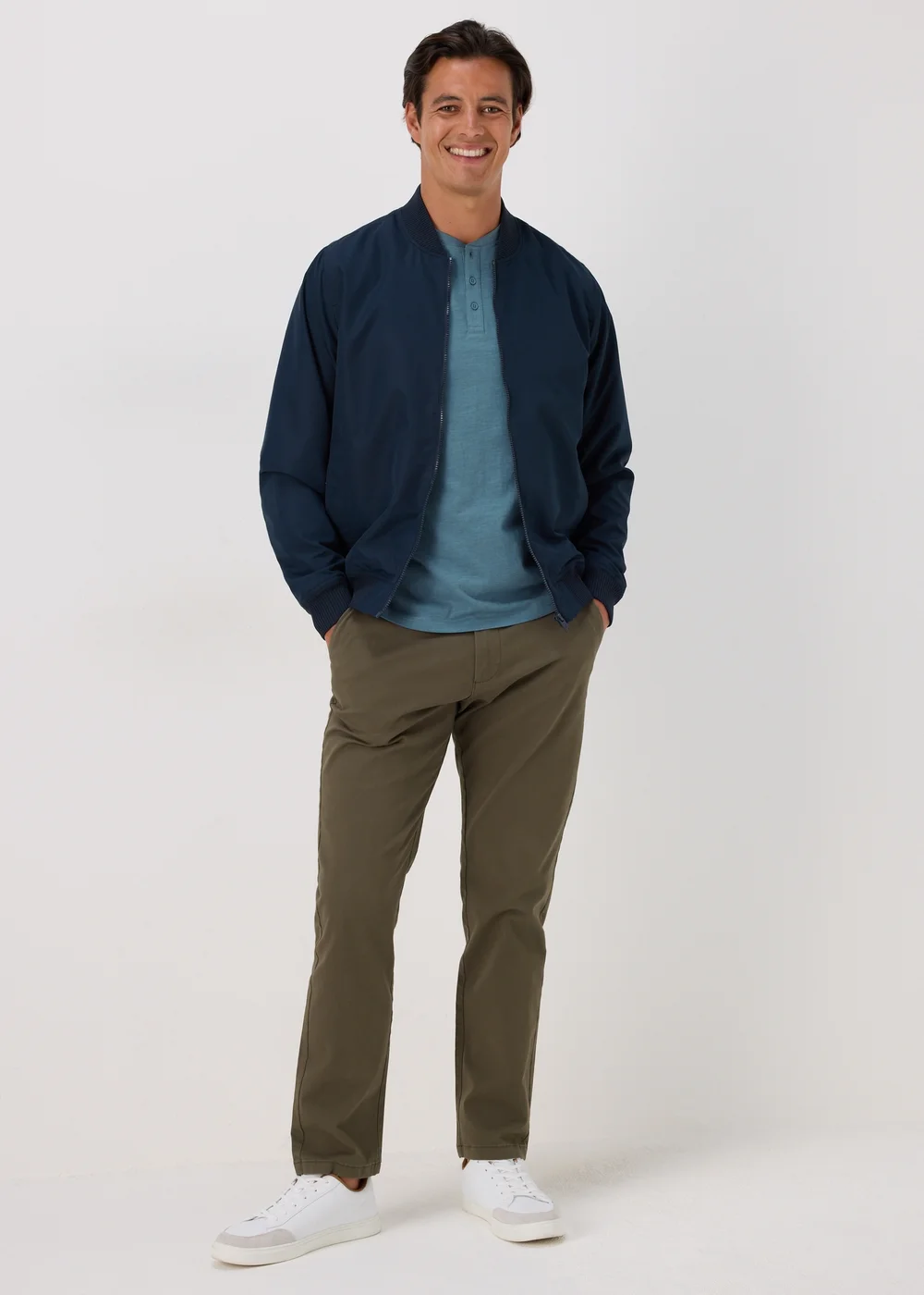Teal Grandad T-Shirt - S Image 4