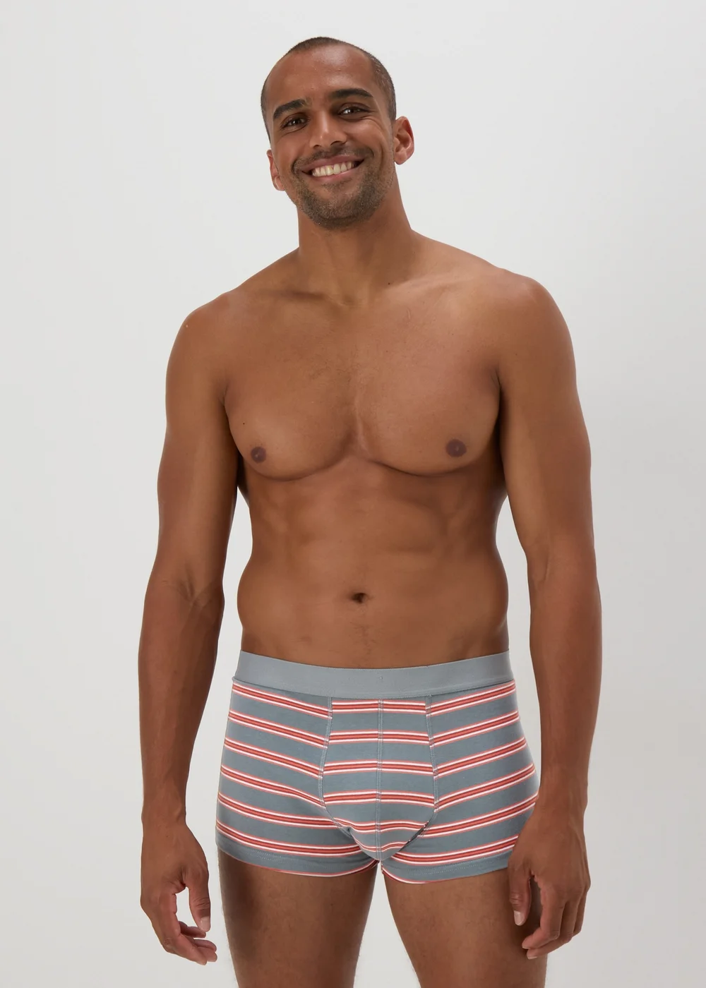 3 Pack Orange Stripe Hipsters - XS Image 2