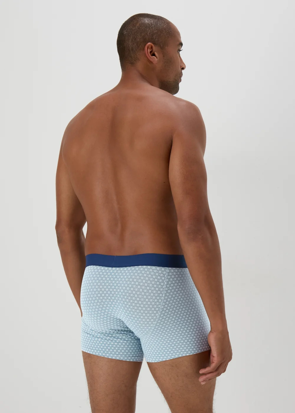 5 Pack Multicolour Geo Keyhole Boxers - XS Image 3