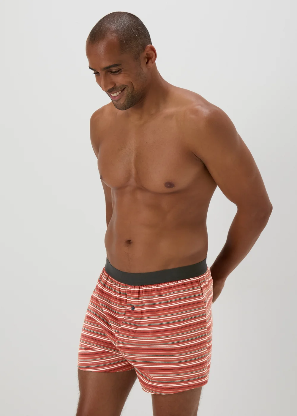 5 Pack Multicolour Loose Fit Boxers - S Image 2