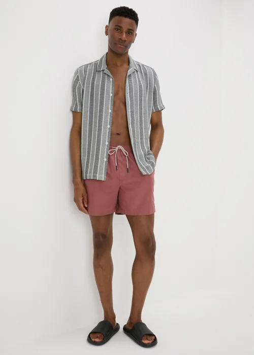 Grey Striped Cloth Shirt - S Image 4