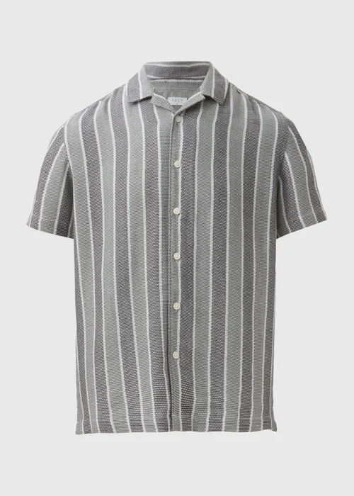 Grey Striped Cloth Shirt - S Image 5