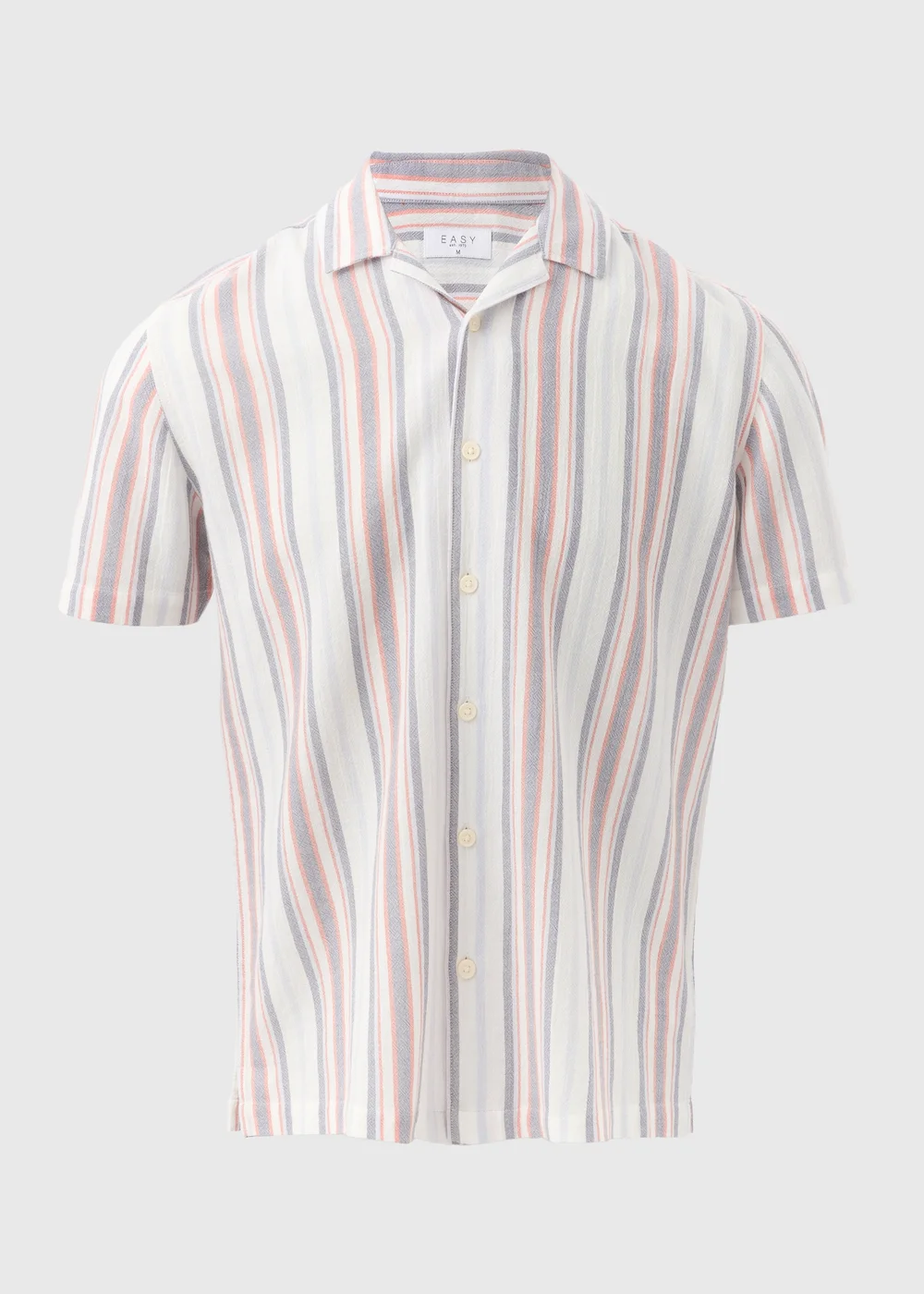 Multicolour Stripe Crinkle Shirt - S Image 5