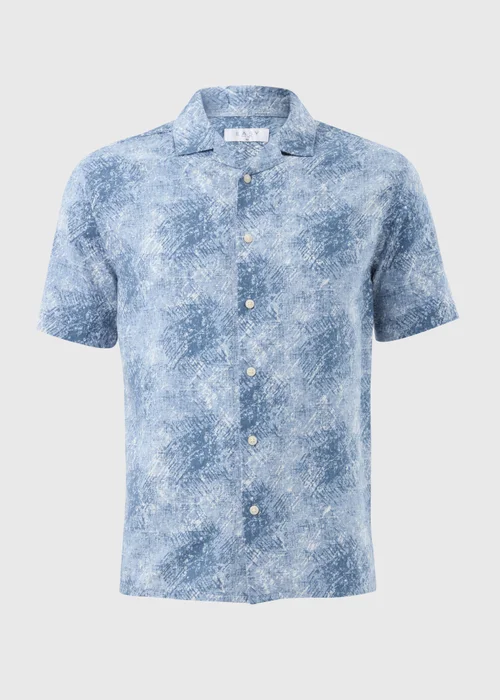 Blue Textured Shirt - S Image 5