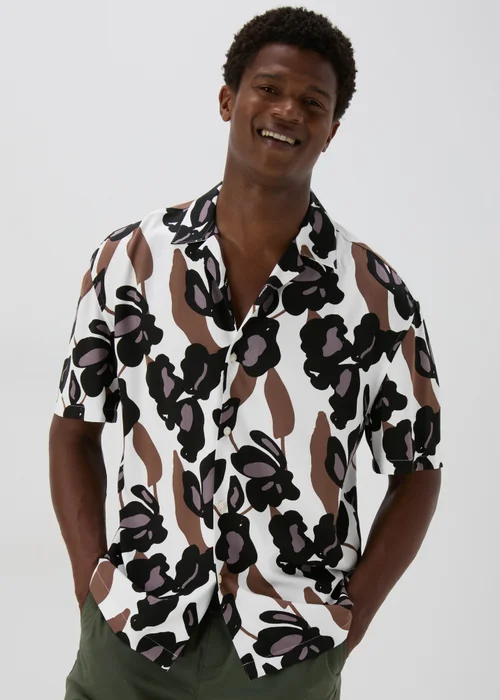 Multi Floral Print Shirt - S Image 1