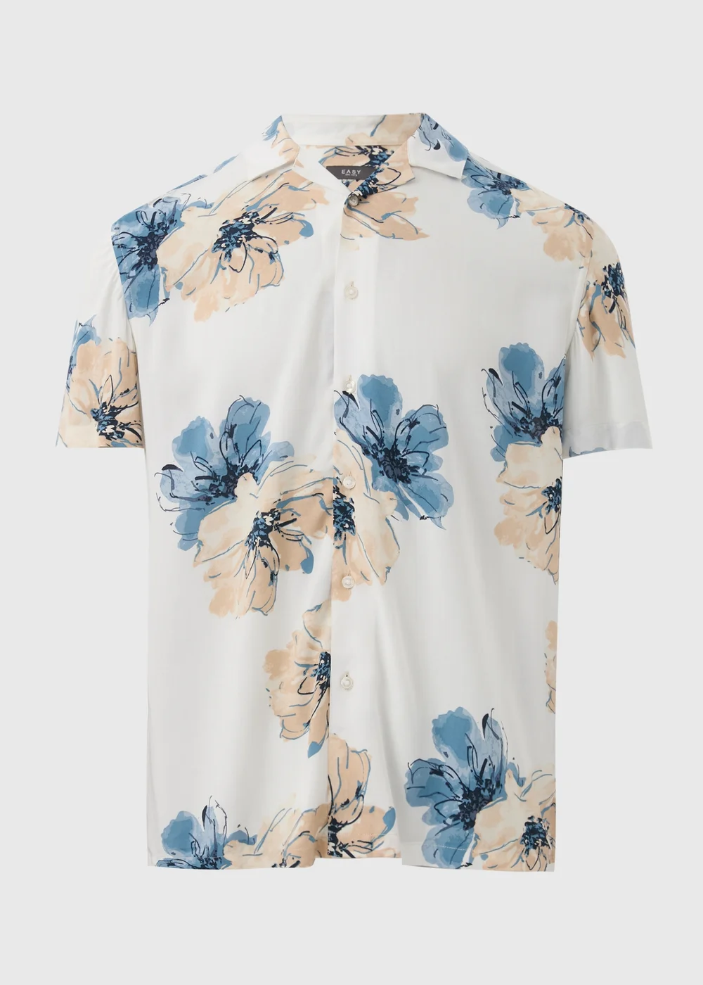 White Floral Shirt - S Image 5