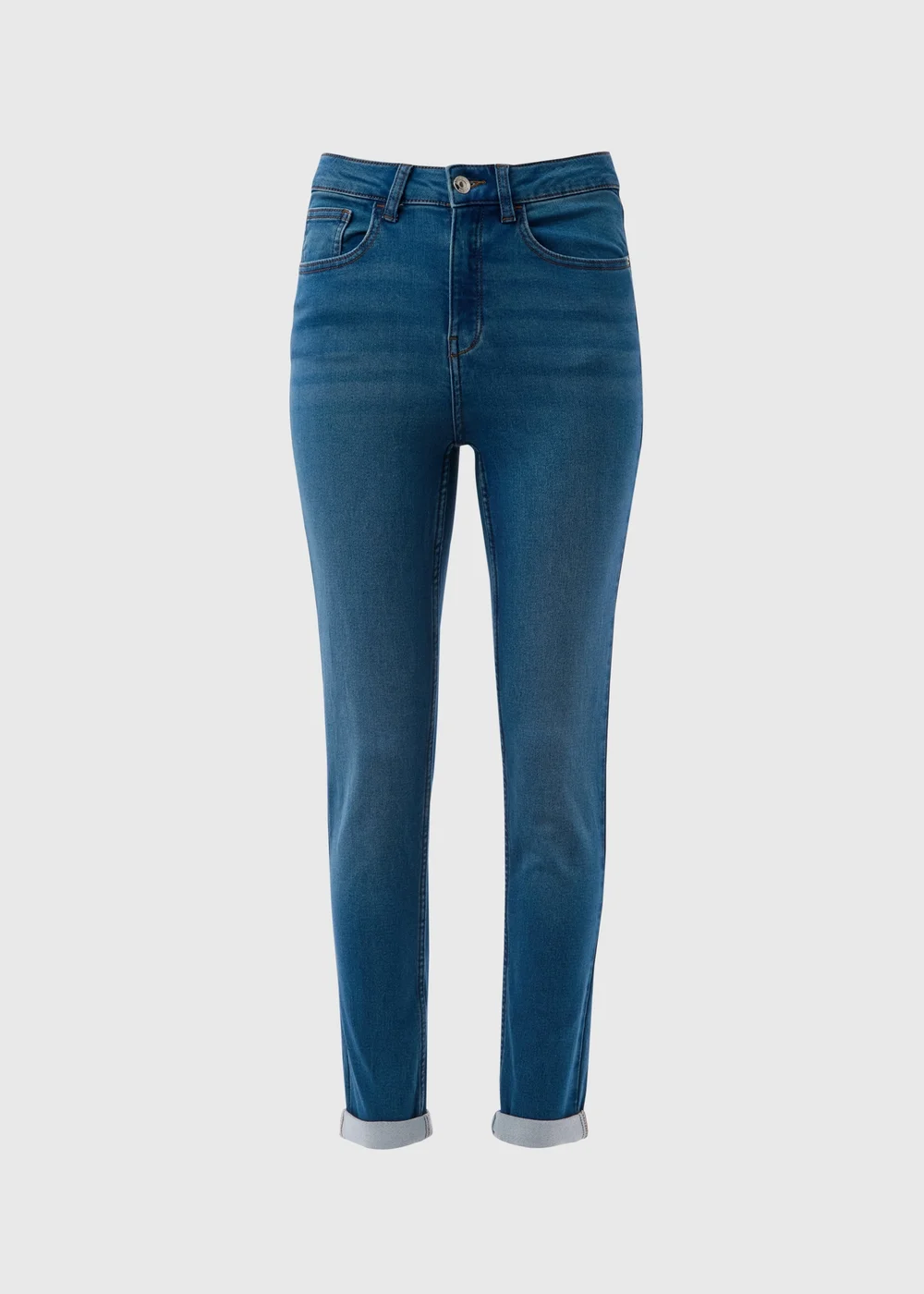Lightwash Jolie Relaxed Skinny Jeans - 8 Image 4