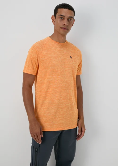 Souluxe Orange Two Tone T-Shirt - XS Image 1