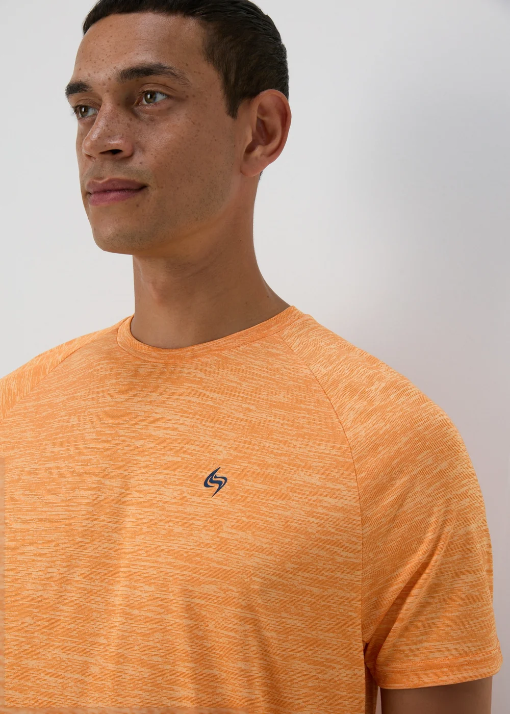 Souluxe Orange Two Tone T-Shirt - XS Image 3