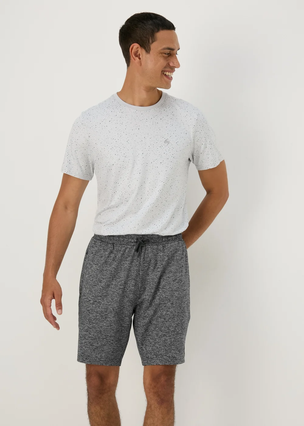 Souluxe Grey Grindle Shorts - XS Image 1