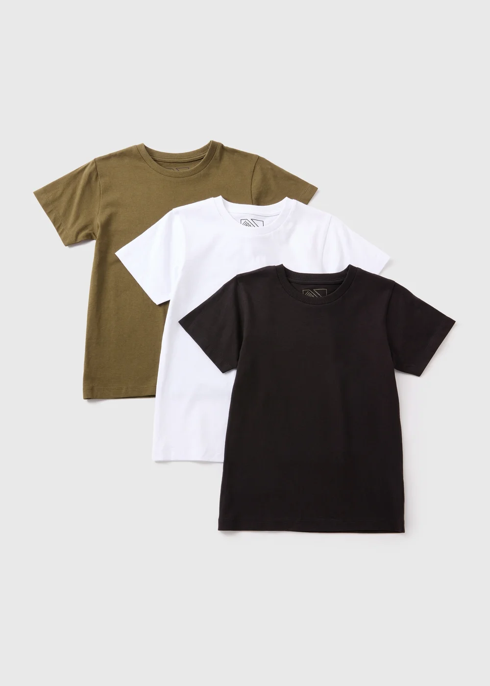 3 Pack Boys Multicolour T-Shirts (7-15yrs) - 7 Yrs Image 1