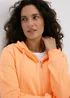 Orange Zip Up Hoodie - Small Image 3