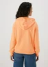 Orange Zip Up Hoodie - Small Image 2