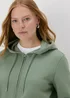 Khaki Zip Up Hoodie - S Image 3