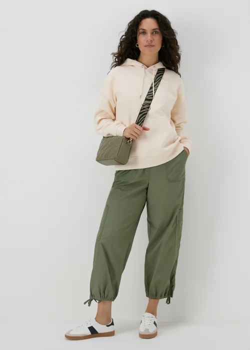 Papaya Cream Basic Hoodie - S Image 4
