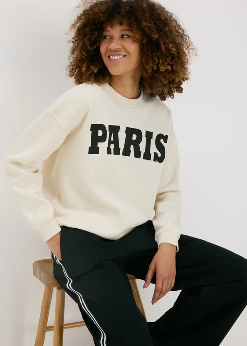 Cream Paris Sweatshirt - S Image 1