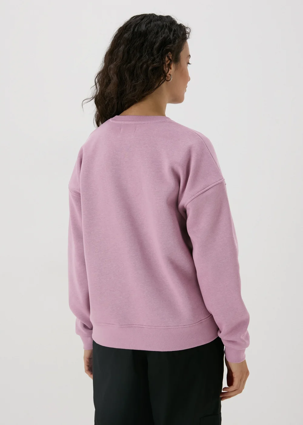 Purple Soho Print Sweatshirt - Small Image 2