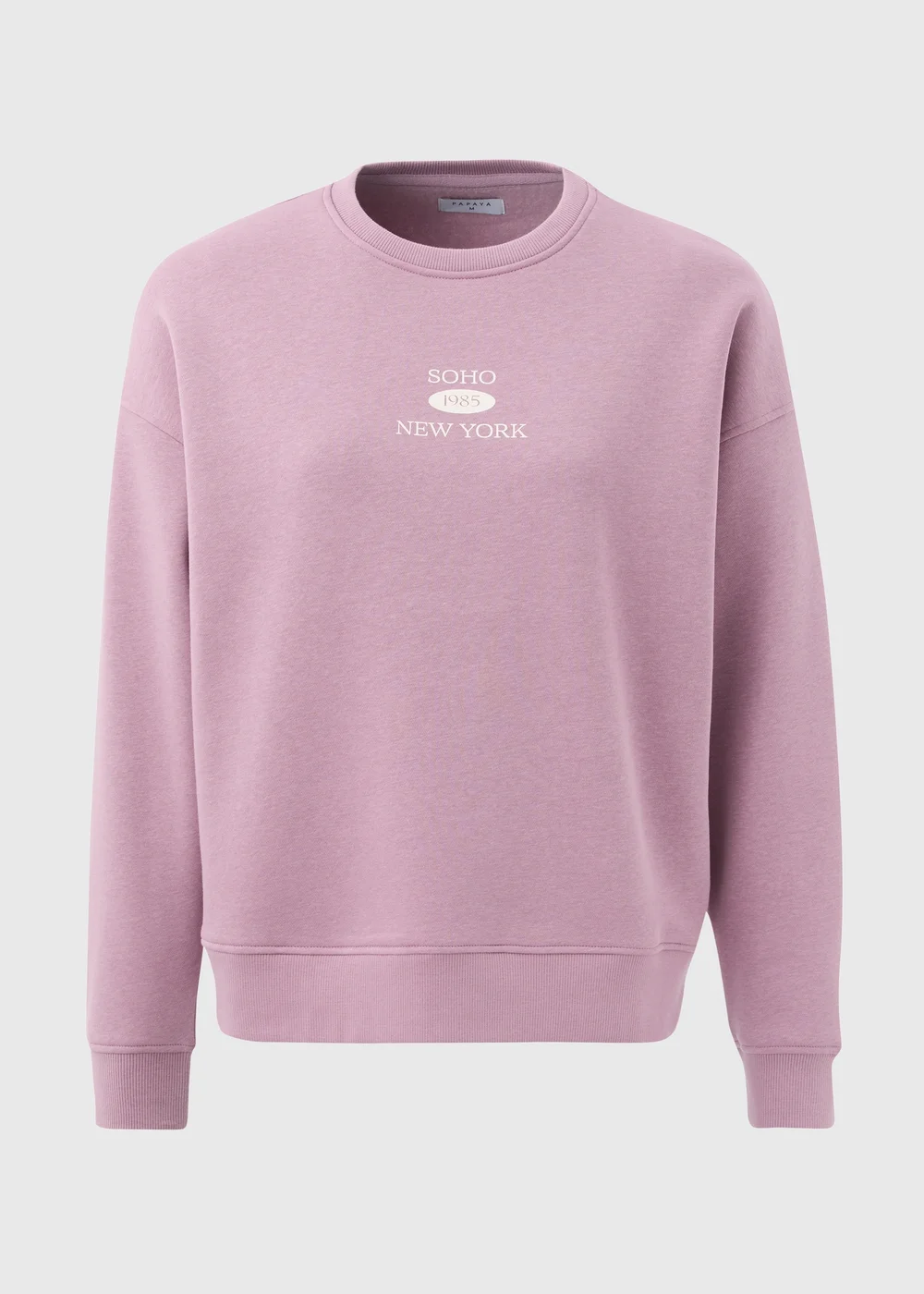 Purple Soho Print Sweatshirt - Small Image 5