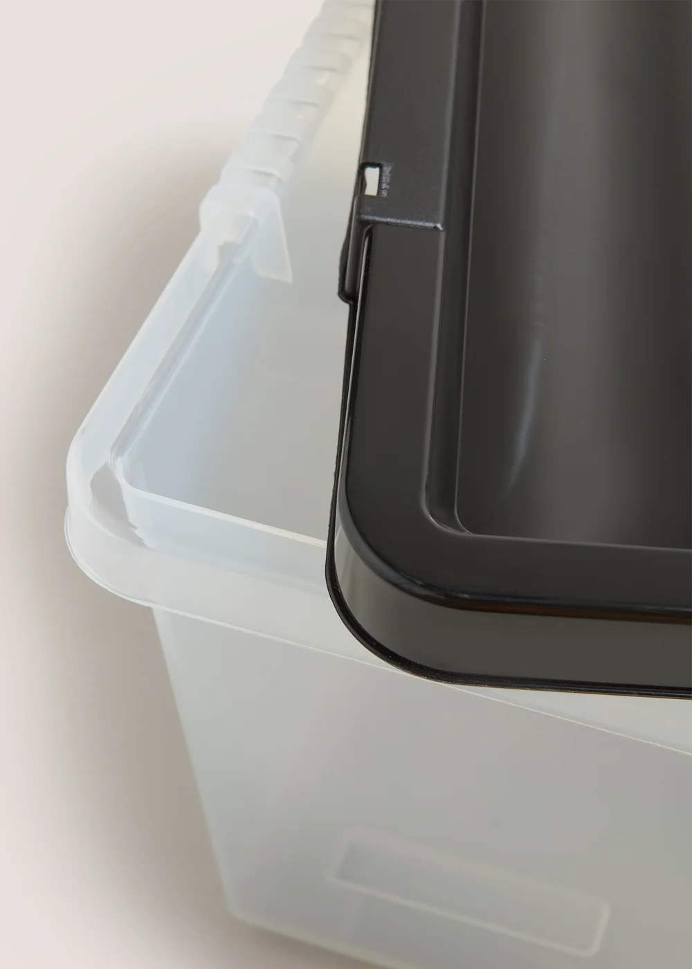 Black Lid Storage Box Image 2