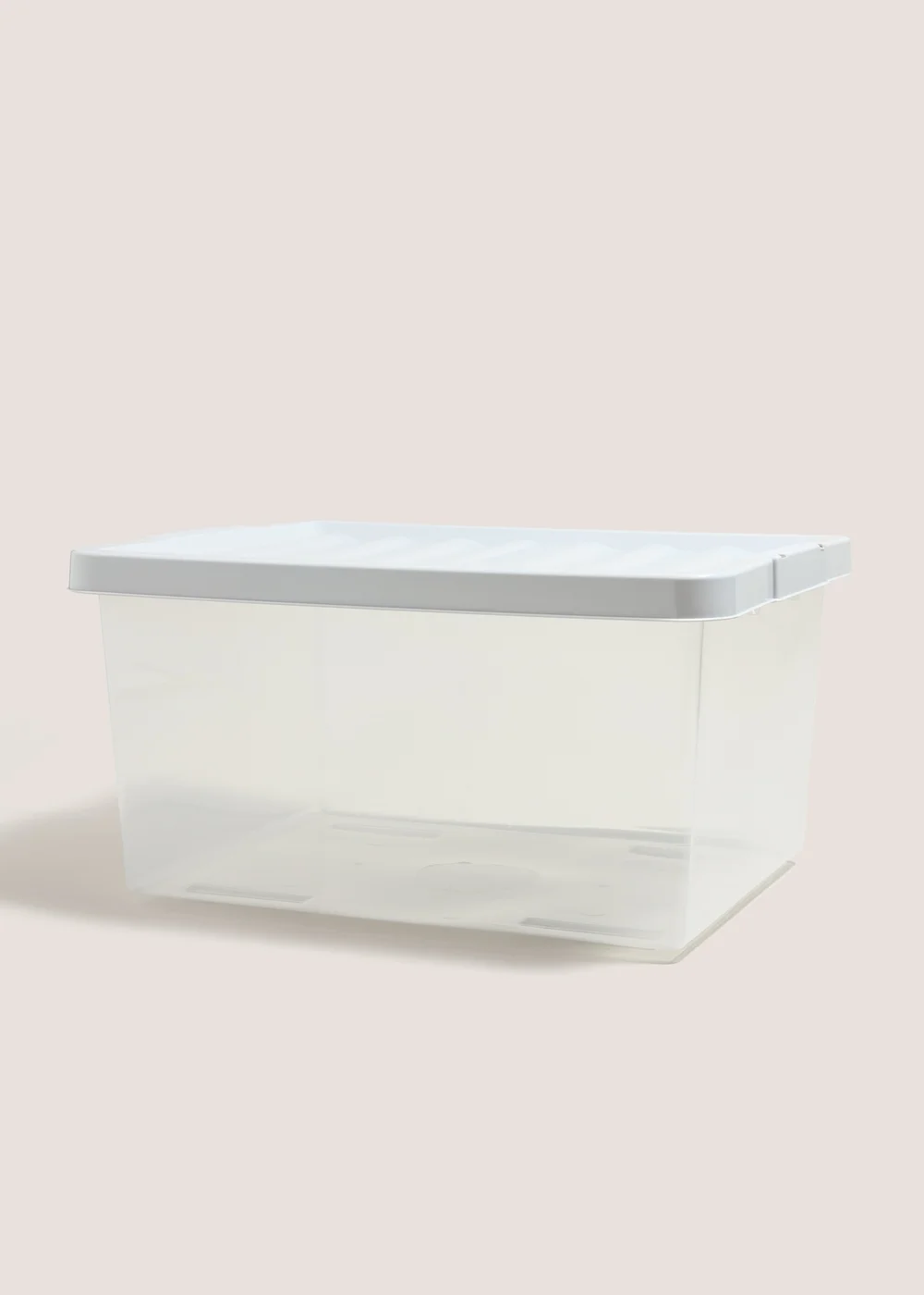 Grey Lid Storage Box Image 1