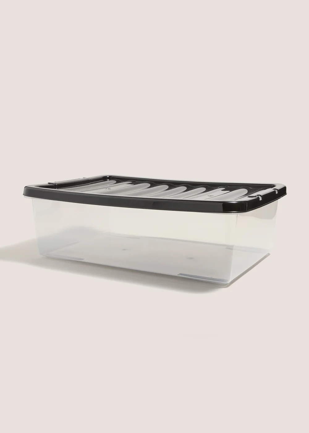 Black Lid Storage Box (32 Litres) Image 1
