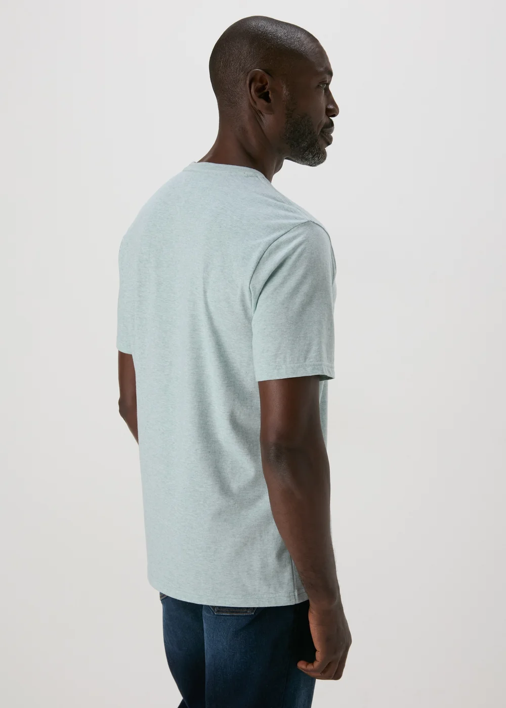 Lincoln Green Marl T-Shirt - S Image 2