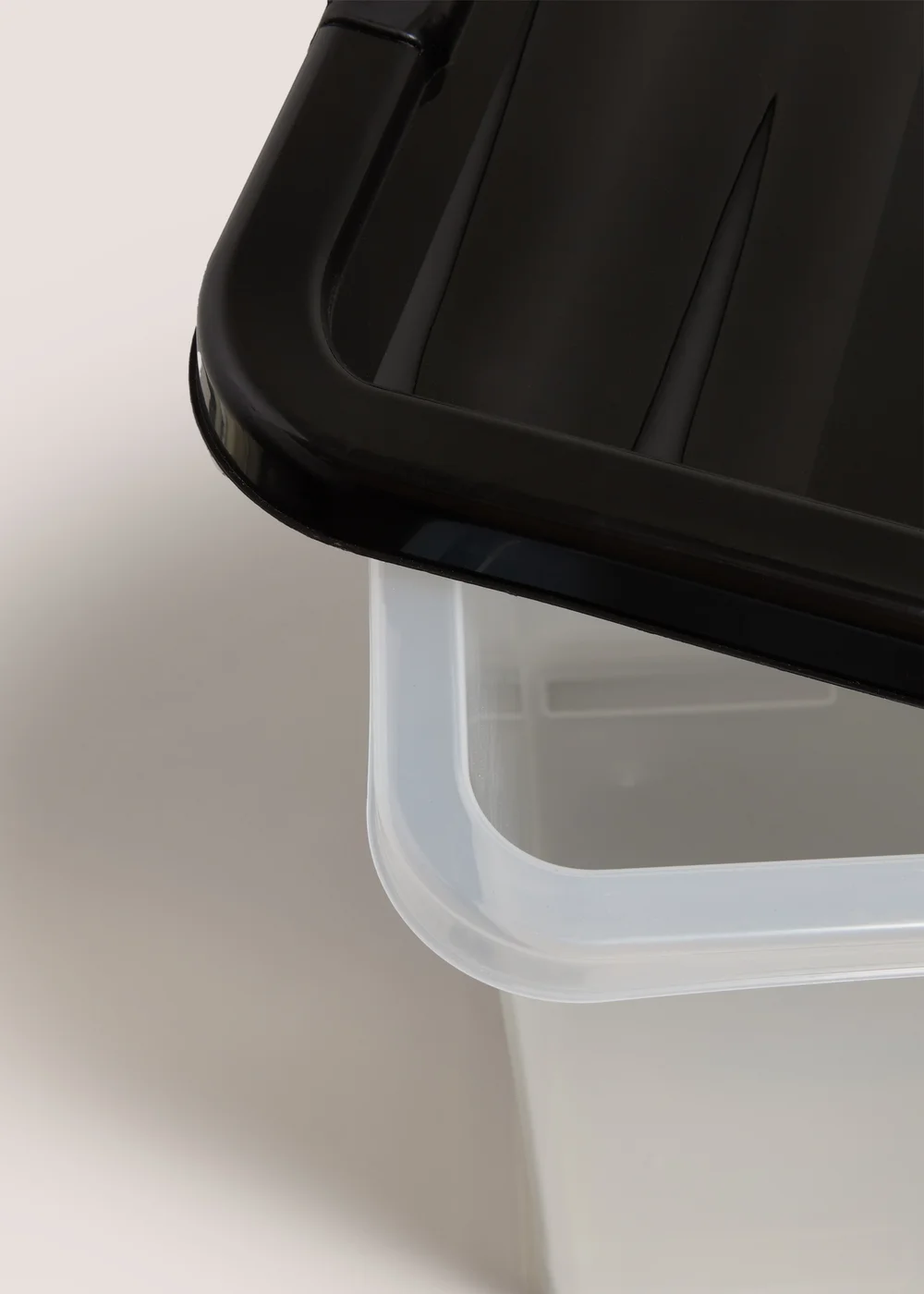 Black Lid Storage Box (80 Litres) Image 2