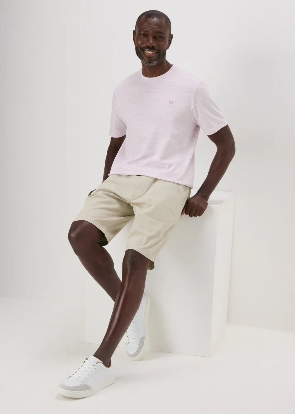 Lincoln Lilac Marl T-Shirt - S Image 4