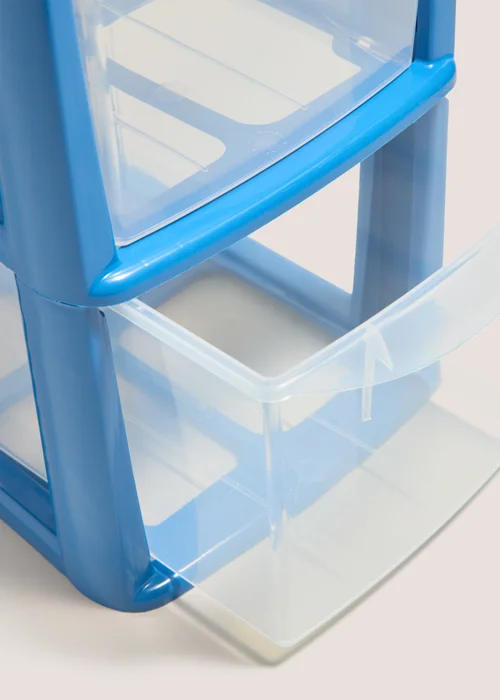 Blue Small Drawer Tower Image 2