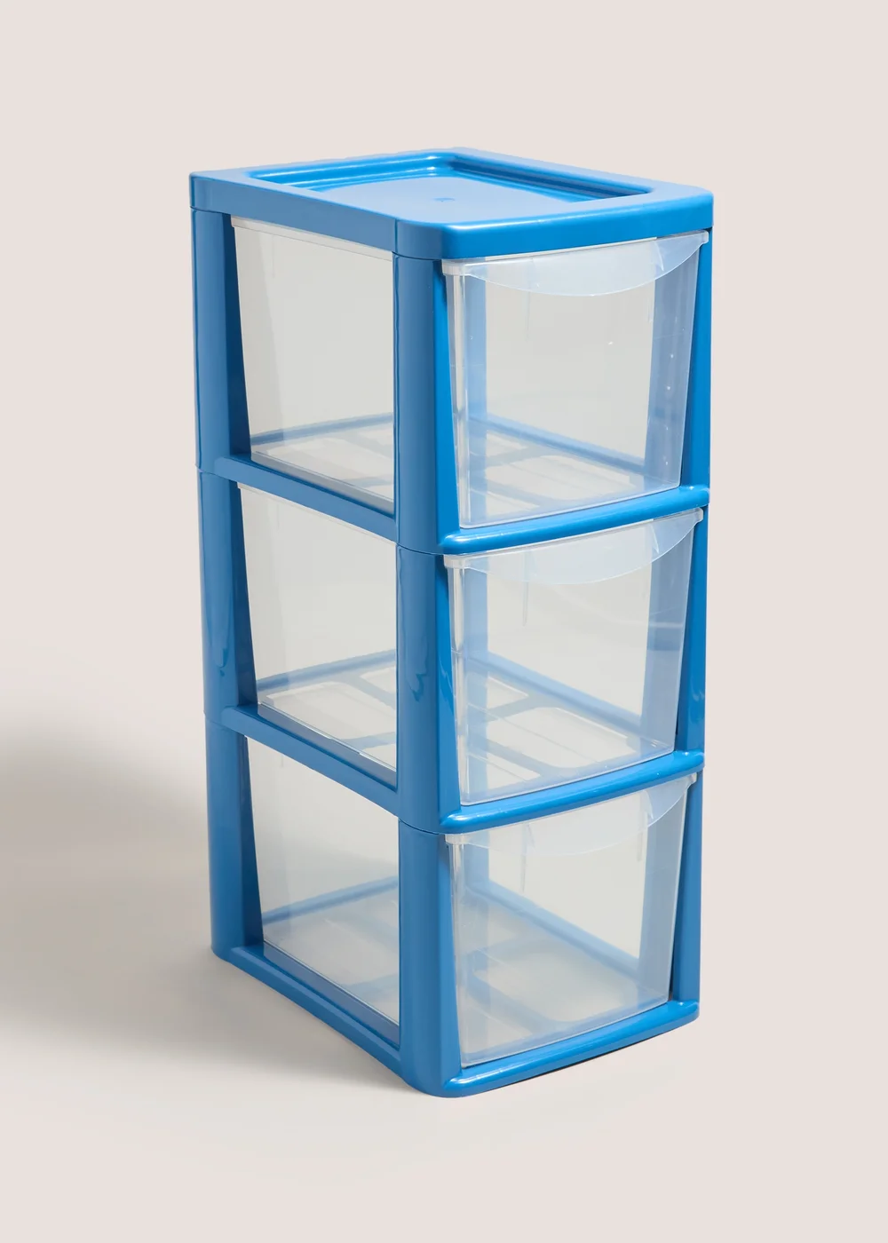Blue Small Drawer Tower Image 1
