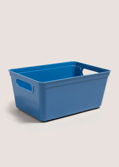 Blue Small Storage Tray (25cm x16.5cm x11.5cm) Image 1