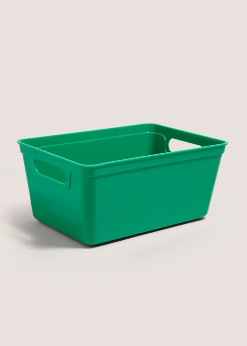 Green Small Storage Tray (25cm x16.5cm x11.5cm) Image 1