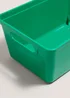 Green Small Storage Tray (25cm x16.5cm x11.5cm) Image 2