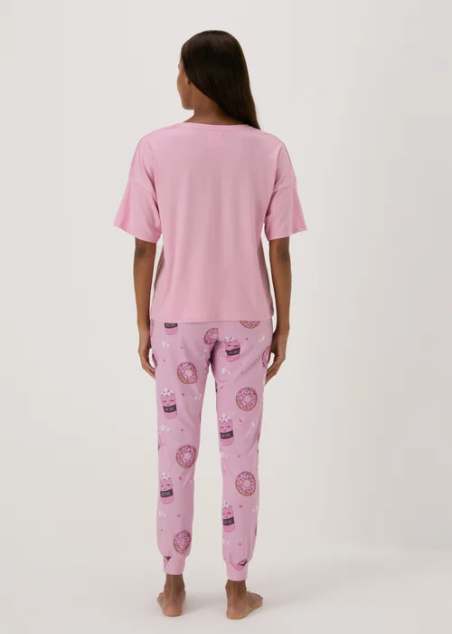 Pink Donut Pyjama Set - Extra small Image 2