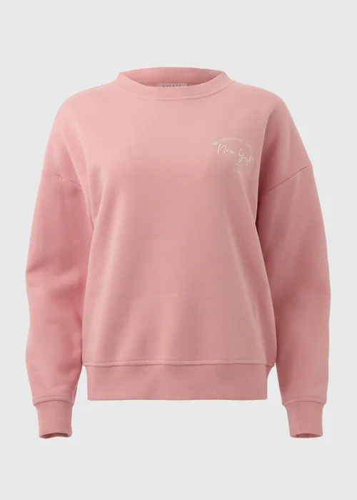 Pink Print Sweatshirt - Small Image 5