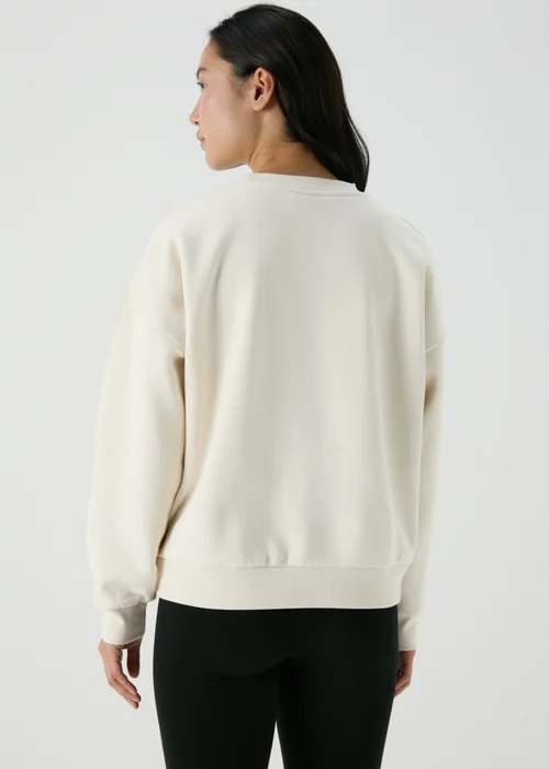 Cream Rolling Stone Sweatshirt - S Image 2