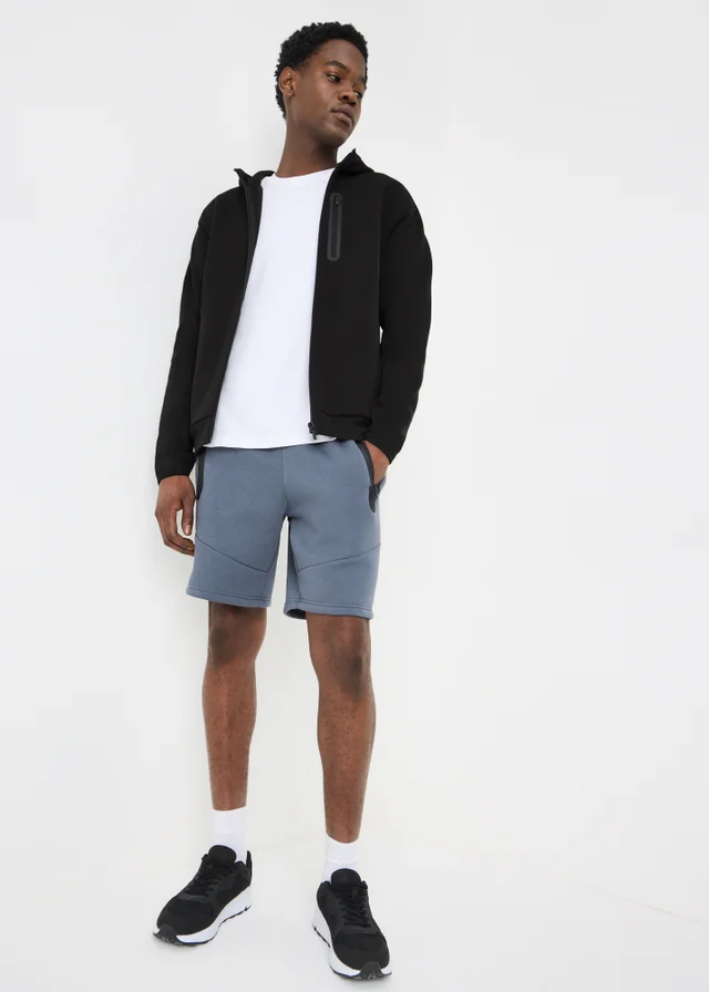 Souluxe Black Zip Up Hoodie