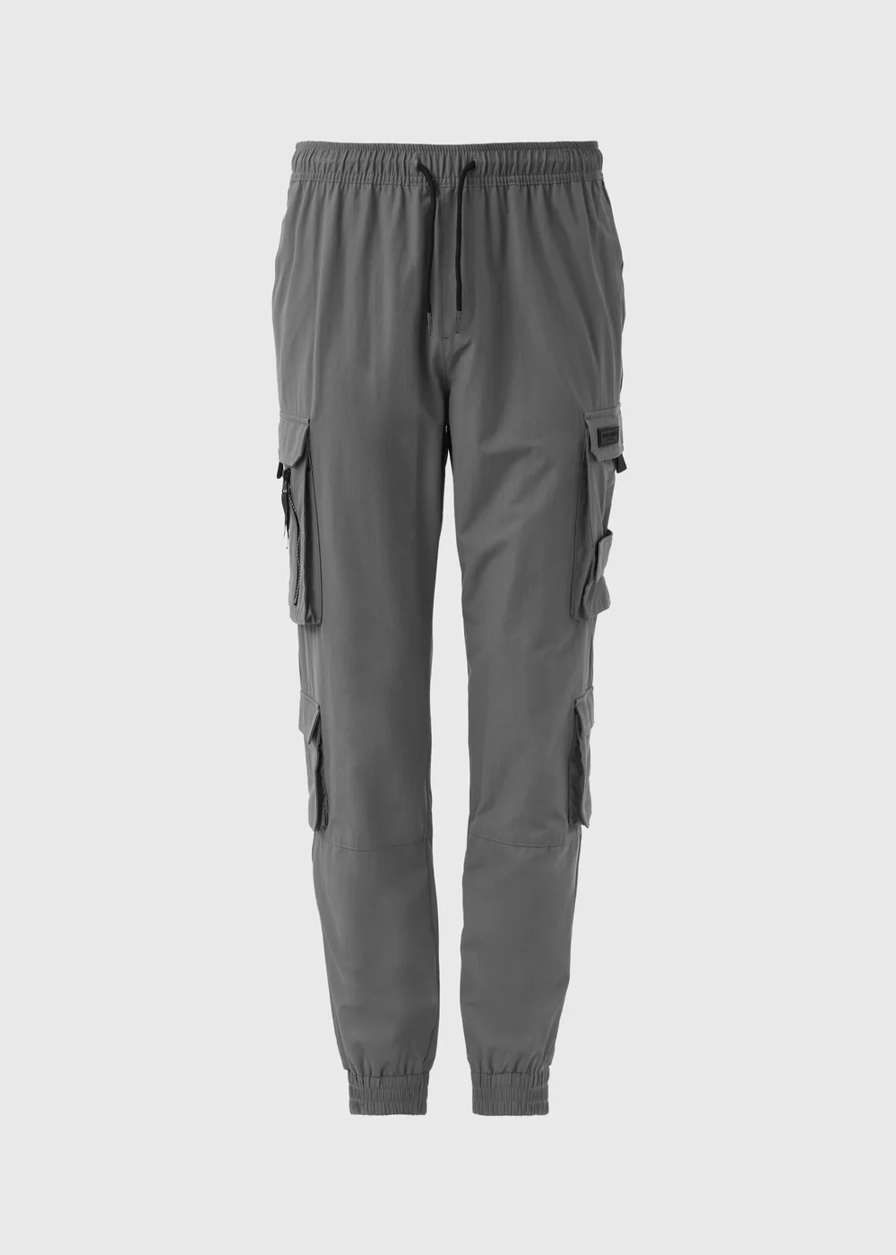 US Atheltic Grey Lighweight Cargo Jogging Bottoms - Extra small Image 4