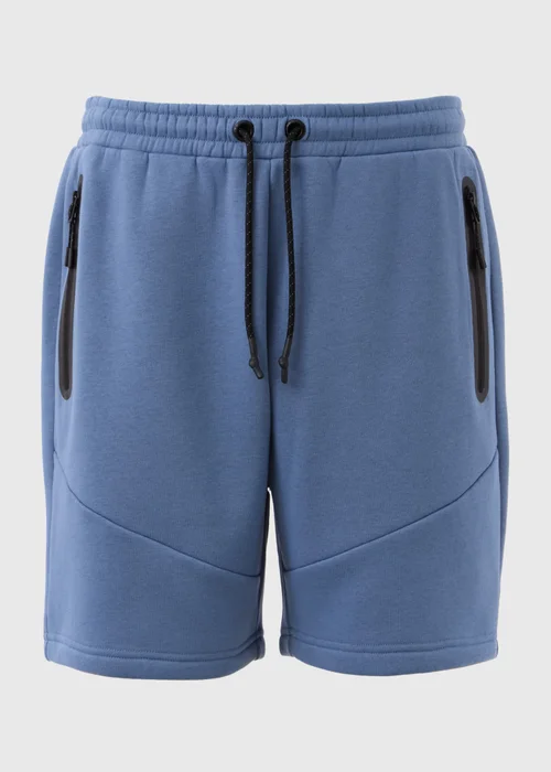 US Athletic Blue Panel Jogger Shorts - XS Image 4