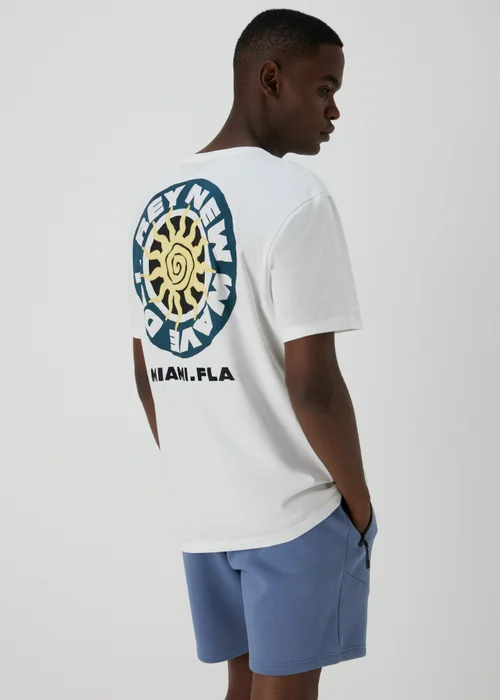US Athletic Blue Panel Jogger Shorts - XS Image 2