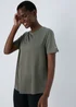 Souluxe Khaki T Shirt - Small Image 1