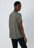 Souluxe Khaki T Shirt - Small Image 2