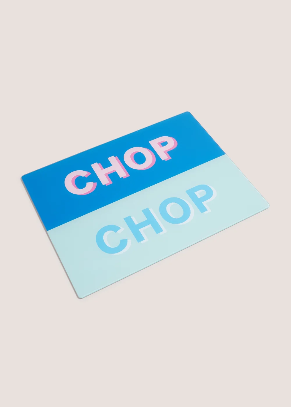 Blue CHOP Chopping Board (40cmx30cm) Image 1