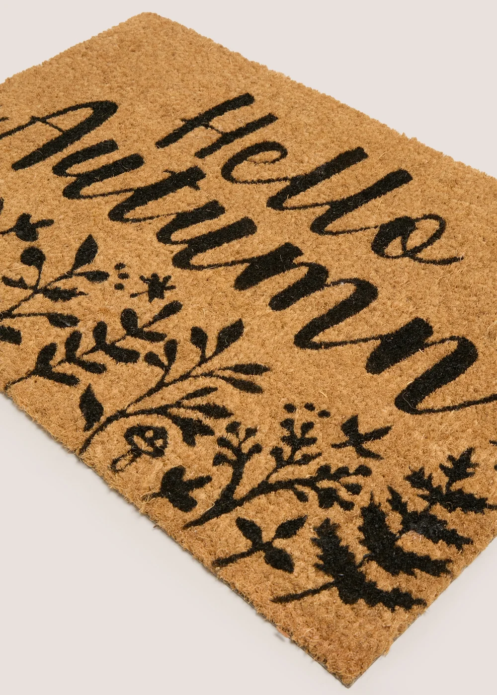 Hello Autumn Slogan Doormat Image 2