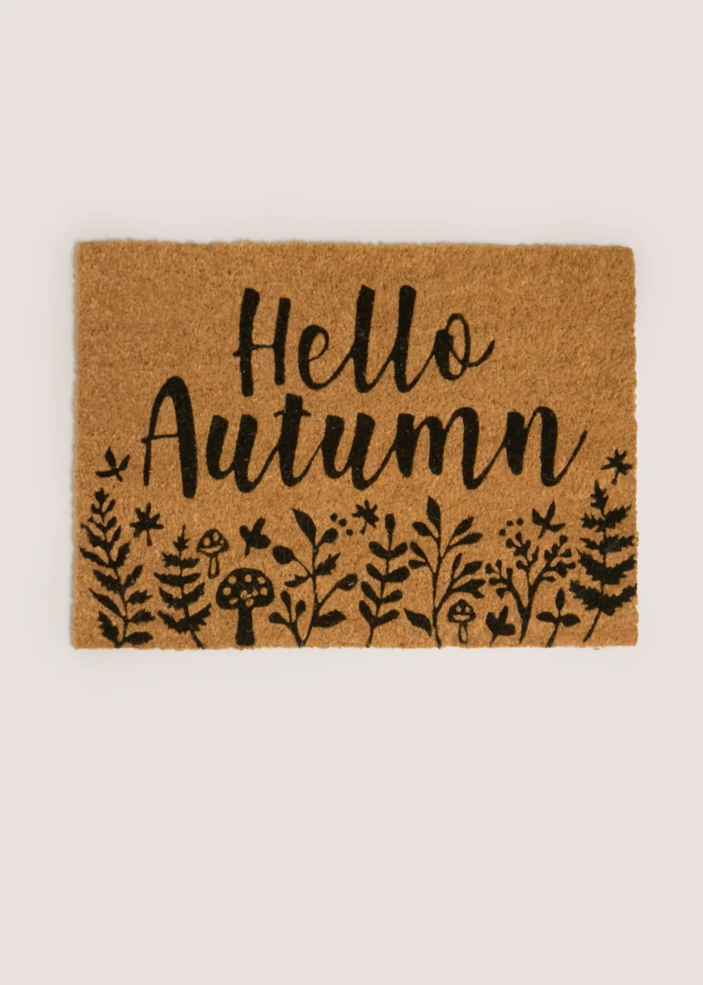 Hello Autumn Slogan Doormat Image 1